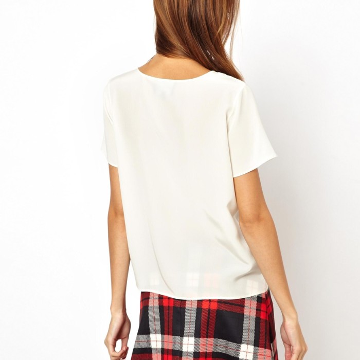 Woo womens top fancy