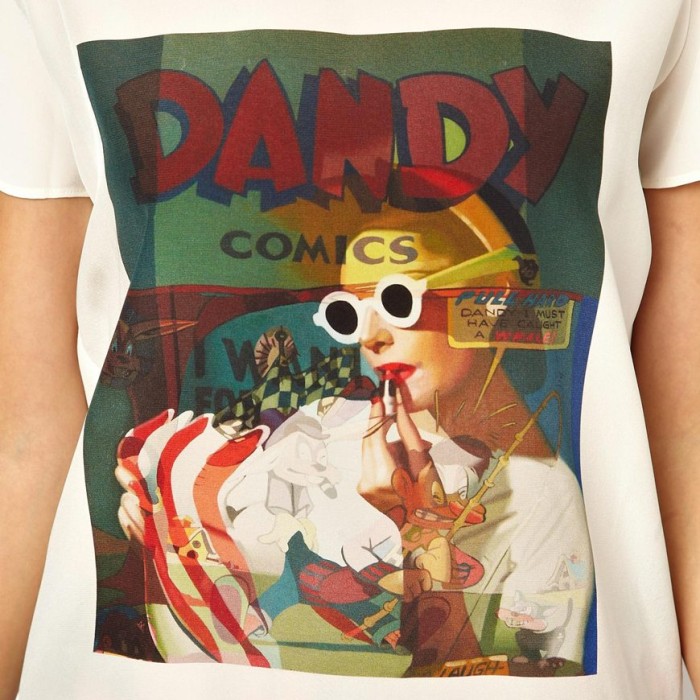 Woo womens top fancy